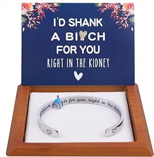 DUMBEN Hidden Message Bracelet - Meaningful gifts for Women, Great Friend Gifts, Unique Friendship Jewelry, Perfect Birthday Gifts for Women Freind BFF Sister..…