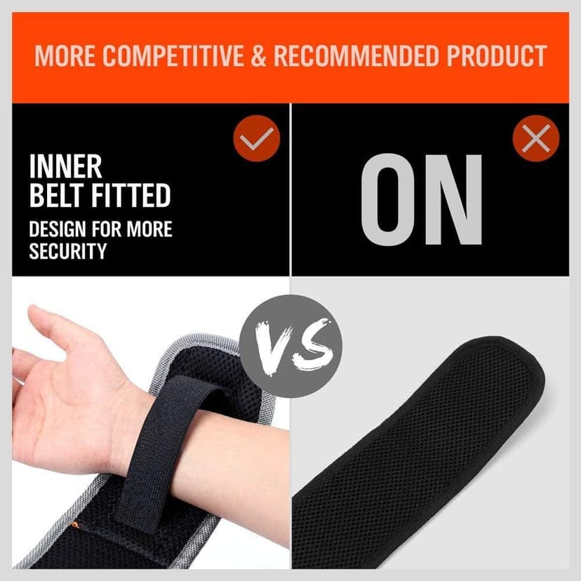 HORUSDY Magnetic Wristband, Gifts for Dad, with Strong Magnets for Holding Screws, Nails, Drilling Bits, Tool Gift for Men