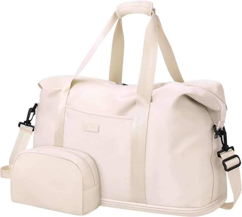 Capolo Expandable Travel Duffle Bags Weekender Overnight Bags for Women Men Hospital Bag for Women Labor Delivery with Toiletry Bag Waterproof