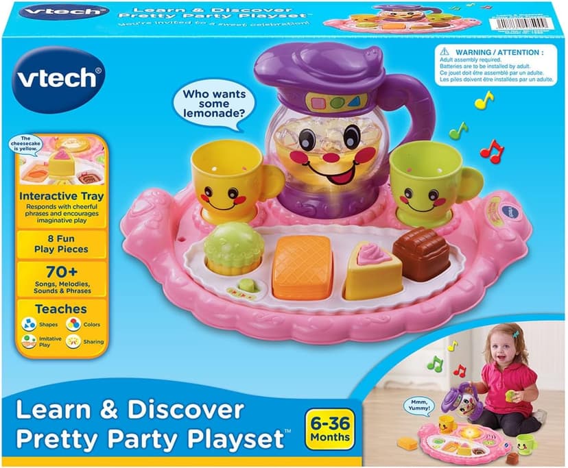 VTech 80-158500 Learn & Discover Pretty Party Playset
