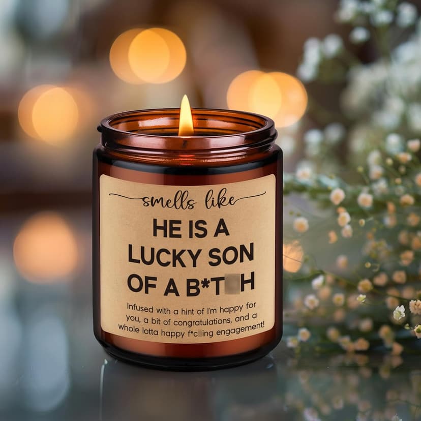 Fairy's Gift Funny Engagement Candle, Engagement Gifts, Newly Engaged Gifts Ideas, Presents for Bride, Bride to Be - Bridal Shower, Funny Wedding Presents for Engaged Friend, Sister, Daughter, Fiance
