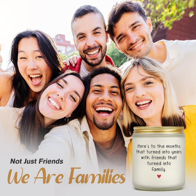 Friendship Gifts for Women Birthday, 50th 60th 70th 1955 Best Friend Birthday Gifts for Friends Female, Candles for Friends, Unique Thank You Gift to Friend Male Bestie BFF Coworker Woman Men Her Him