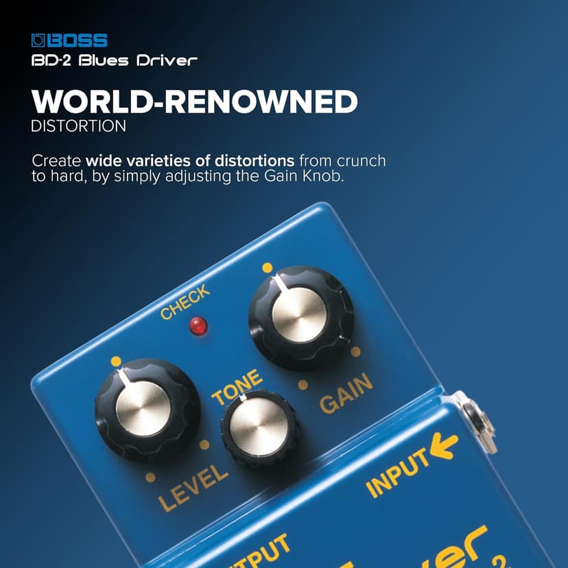 Boss BD-2 Blues Driver Guitar Effects Pedal