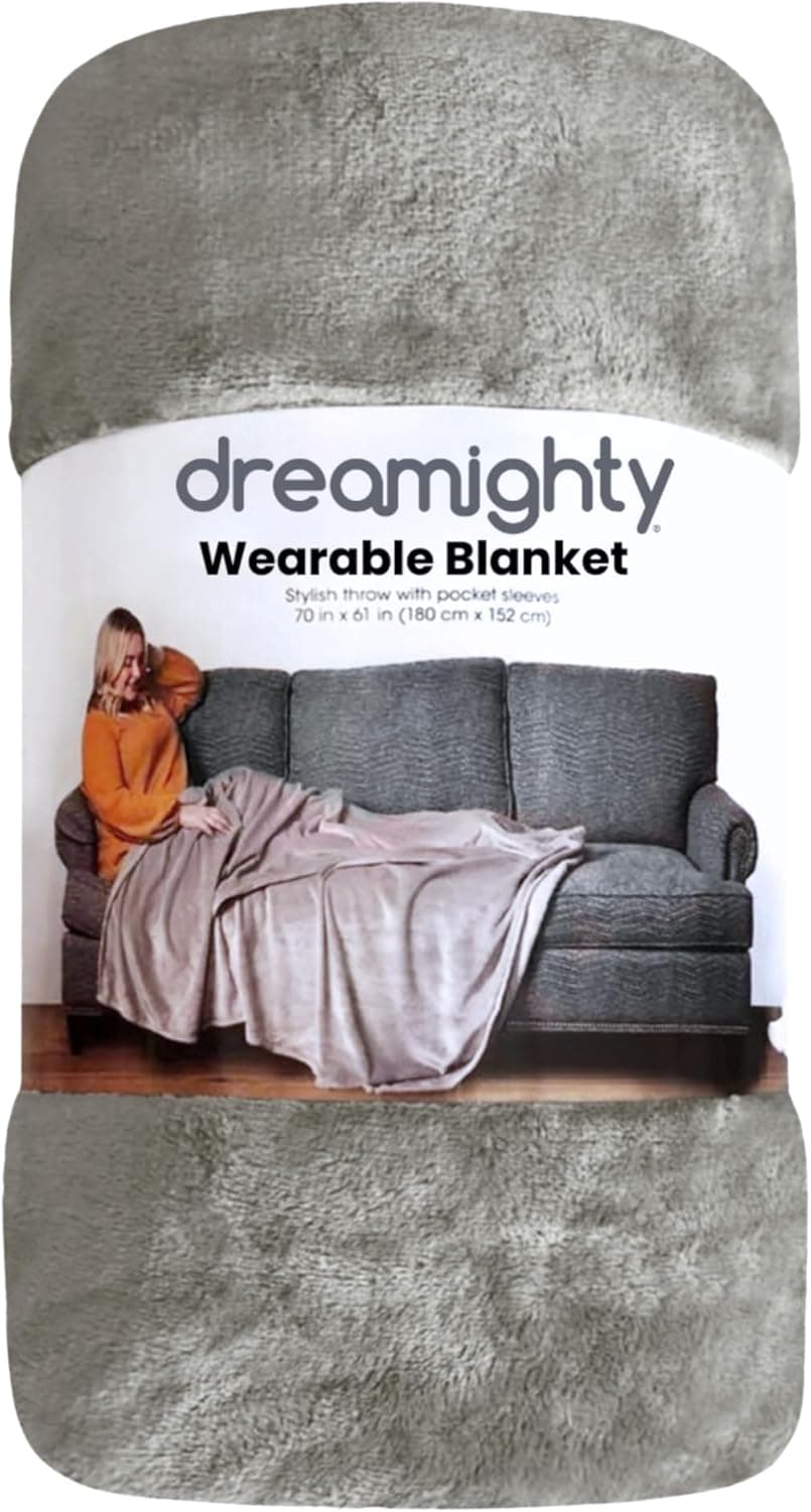 Wearable Blankets for Women, Adult Wearable Blanket Men, Girlfriend Gifts for Women Dorm Room Essentials for Her