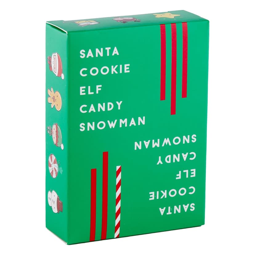 Santa Cookie Elf Candy Snowman Card Game – by Taco Cat Goat Cheese Pizza – Holiday Party Card Game – Great Stocking Stuffer – Fun for Kids, Teens, Adults and Family - 10 Min Ages 7+