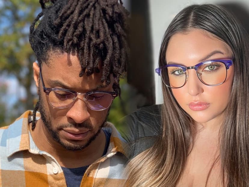 VISOONE Lightweight Blue Light Blocking Glasses Square with Anti Computer Glare for Gaming Men and Women MONTANA