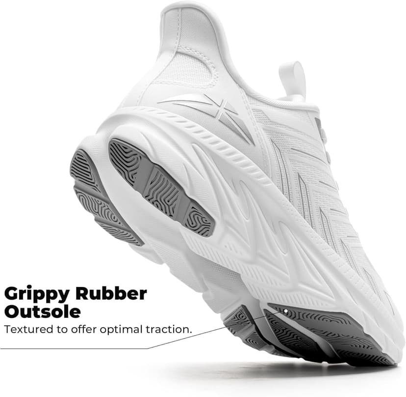 ALLSWIFIT Women's Slip On Walking Shoes Running Comfortable Tennis Breathable Non Slip Athletic Gym Workout Cross Training Fashion Sneakers