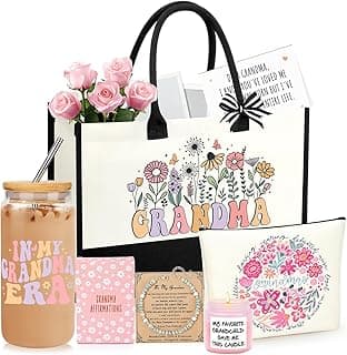 Gifts for Women Basket Set of 6, Christmas Mothers Day Birthday Gifts for Mom Grandma Sister Daughter