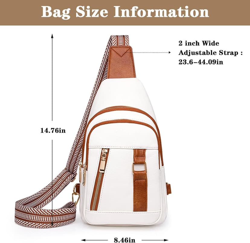Crossbody Bags for Women Mothers Day Gifts for Mom Her Wife Birthday Gifts Small Sling Bag Leather Fanny Packs for Travel