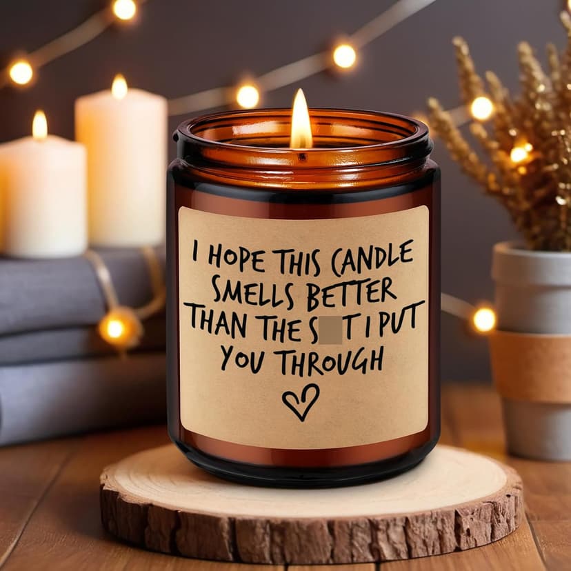 Fairy's Gift Candle I'm Sorry I Love You Gifts for Her Him Mom, Gifts for Wife, Grandma Girlfriend Wife Birthday Presents Ideas, Christmas Funny Presents for Women Men Dad Husband Boyfriend Parents