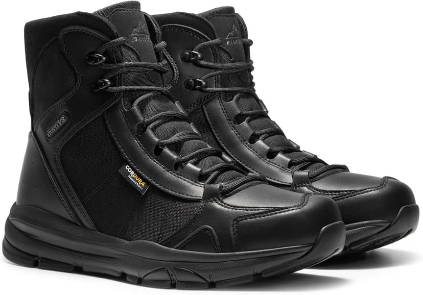 NORTIV 8 Men's Lightweight Military Tactical Work Boots Outdoor Hiking Motorcycle Combat Boots