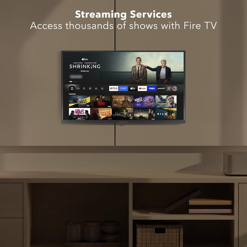 INSIGNIA 40" Class F40 Series LED Full HD Smart Fire TV with Alexa Voice Remote (NS-40F401NA26)
