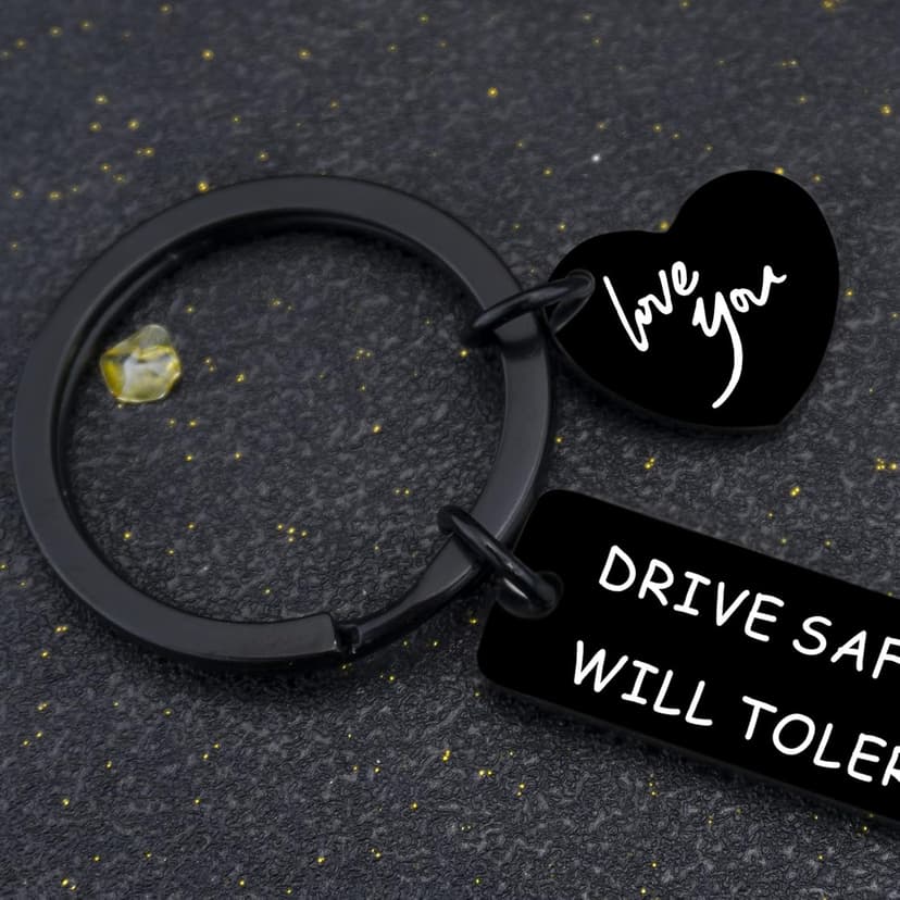 Mens Fathers Day Dad Gifts for Him Naughty Birthday Bf Gifts Anniversary Keychain for Men Sweetest Day for Him Husband Boy Friend Drive Safe Couples from Girlfriend Wife Gift Her Fiance Christmas