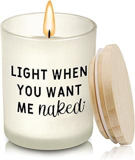 Gifts for Him Boyfriend Husband Men Couples Gift Ideas, Romantic Valentines Day Gift for Him, Naughty Boyfriend Birthday Gifts, Funny Anniversary Presents for Men Husband Couple, Christmas, Candles