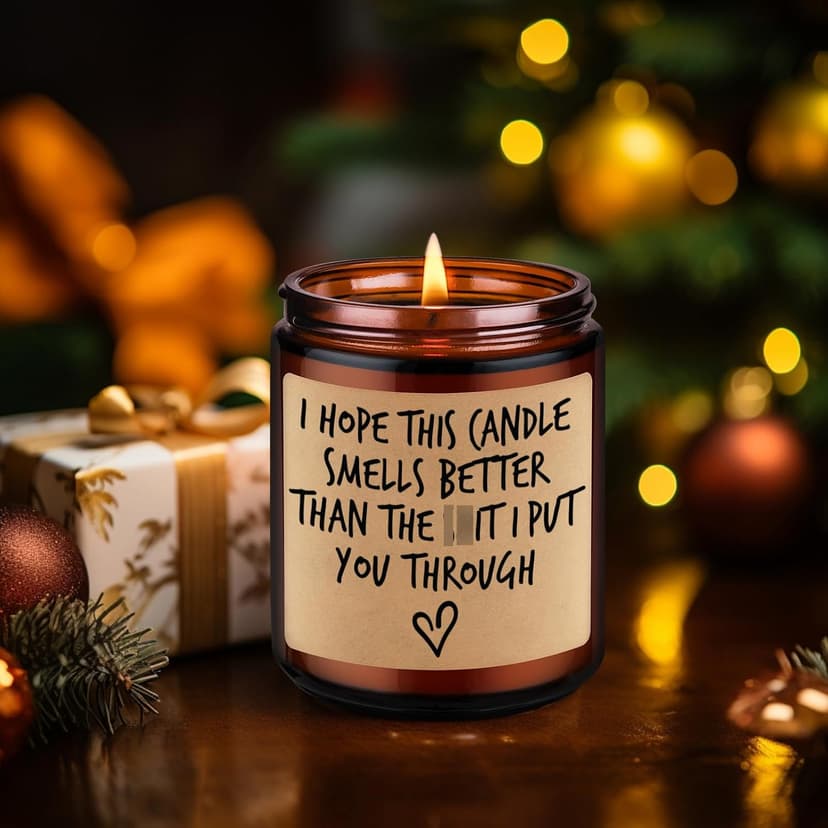 Fairy's Gift Candle I'm Sorry I Love You Gifts for Her Him Mom, Gifts for Wife, Grandma Girlfriend Wife Birthday Presents Ideas, Christmas Funny Presents for Women Men Dad Husband Boyfriend Parents