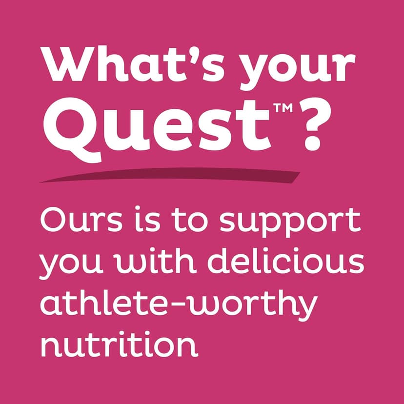 Quest Nutrition White Chocolate Raspberry Protein Bars, 20g Protein, 1g Sugar, 5g Net Carb, High Fiber, Gluten Free, Keto Friendly, 12 Count