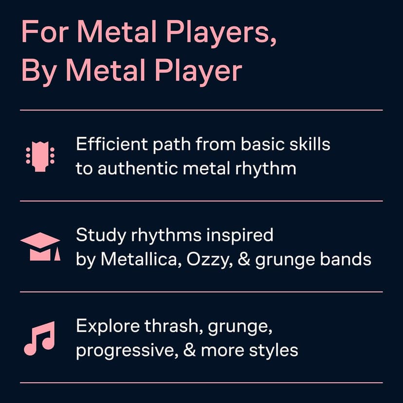 Metal Rhythm Guitar Vol. 1 Troy Stetina | Heavy Metal Guitar Method with Tabs and Online Audio | Rhythm Training for Beginners and Advanced Players | Electric Guitar Instructional Book 