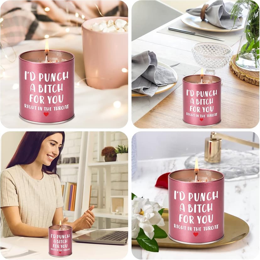 Birthday Gifts for Women,Valentines Galentines Day Gifts for Her Girlfriend,Mothers Day Gifts,Sister Gifts for Sisters,Friendship Gifts,Christmas Stocking Stuffers,Scented Candle Funny Gifts ldeas