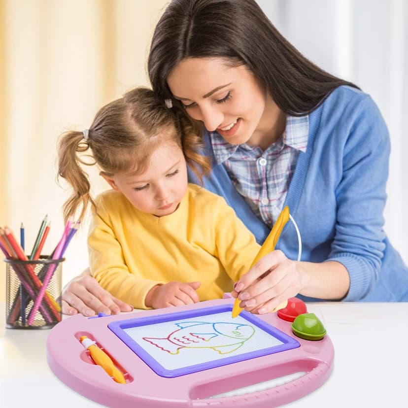 BABLOCVID Toddler Toys,Toys for 1-2 Year Old Girls,Magnetic Drawing Doodle Board for Kids Toy,Educational Learning Baby Toy for 18 Months 1 2 3 Year Old Girl Boy Birthday Easter Gifts,Arts and Crafts