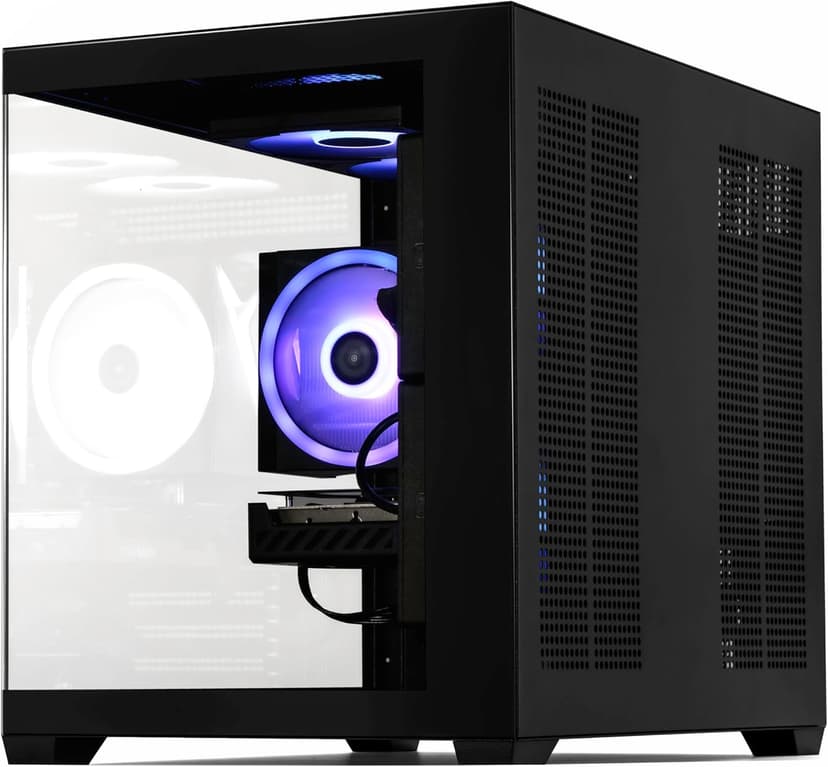 STORMCRAFT Sirius AI Gaming Desktop - Intel i5 14400F up to 4.7GHz, RTX 5060 GDDR7, 32GB DDR5 RGB 6000MHz, 1TB NVMe Gen4 SSD, Intel B760 Motherboard, 650W Gold PSU, Win 11 Home VR Ready