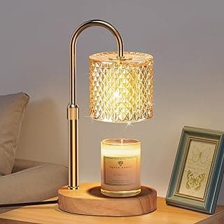 Candle Warmer Lamp with Timer Dimmer Adjustable Height for New Home Decor, Birthday Gifts for Women,Candle Warmer for Women Mom Christmas Mother's Day Gfit