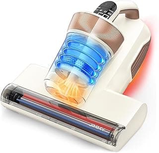 Jimmy Mattress Vacuum Cleaner, Bed Vacuum with UV & Ultrasound, High Heating, Smart Dust Sensor, 15Kpa Powerful Suction, Lightweight, Deep Clean Dust and Pet Hair in One Go(BX6 Lite, Corded)