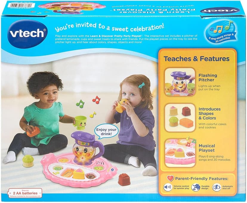 VTech 80-158500 Learn & Discover Pretty Party Playset