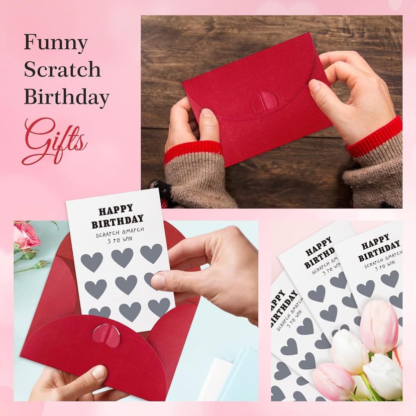 WhatSign Funny Birthday Card for Boyfriend - Husband Scratch off Birthday Card with Envelope- Hilarious and Interactive Gift for Men Women Her Him Husband Boyfriend