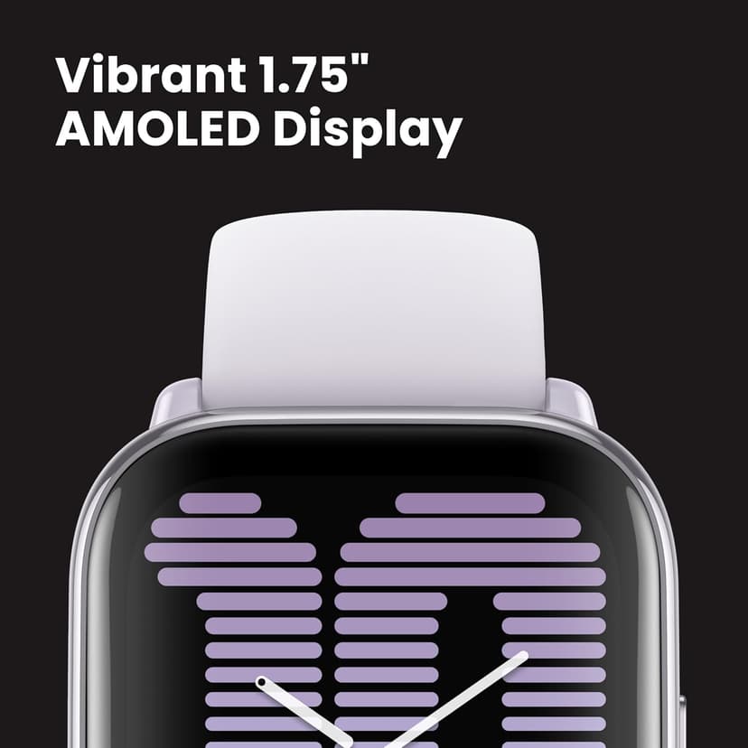 Amazfit Active Smart Watch 42mm, AI Fitness Tracker & Sleep Coach, GPS, Amazon Alexa Built-in, Bluetooth, 14-Day Battery, 120+ Sports Modes, Android & iPhone, Petal Pink