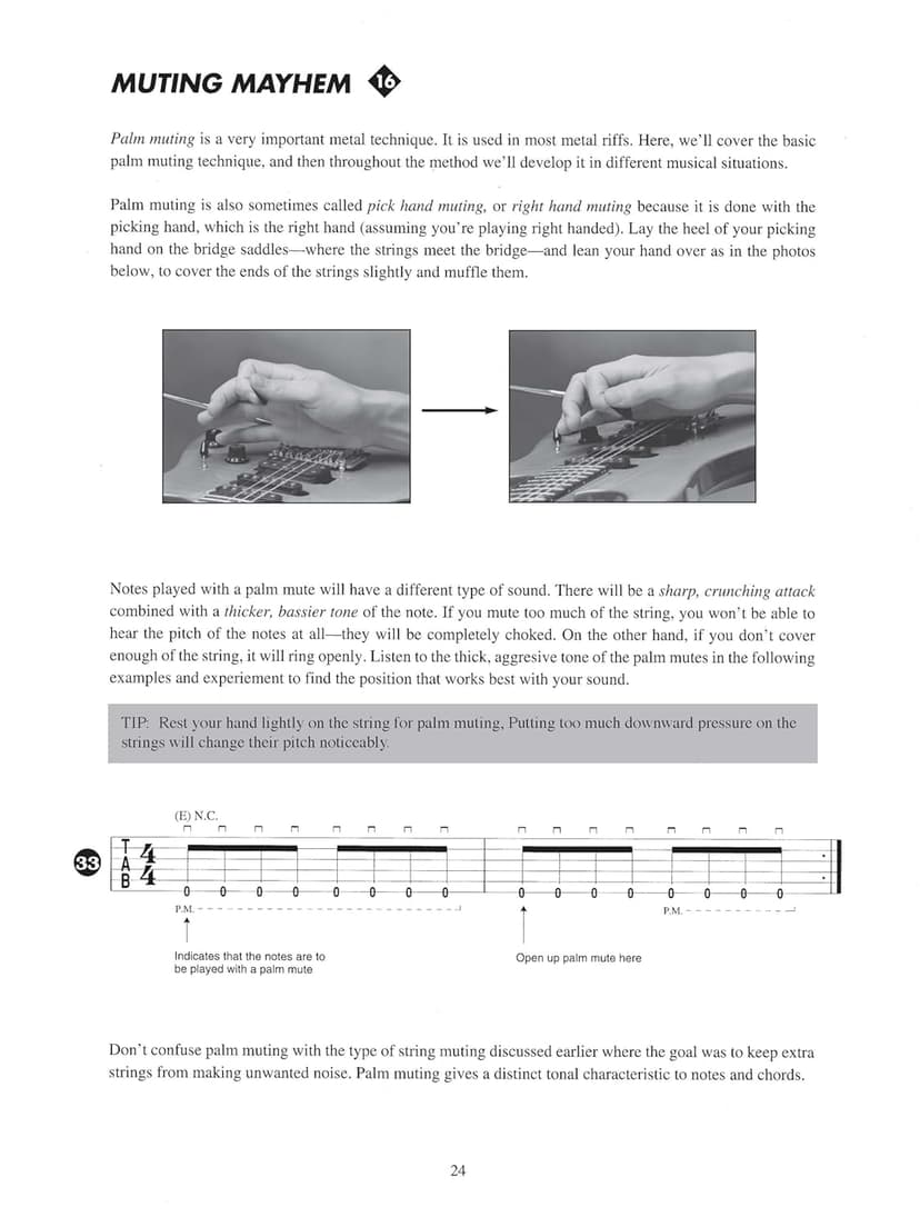 Metal Rhythm Guitar Vol. 1 Troy Stetina | Heavy Metal Guitar Method with Tabs and Online Audio | Rhythm Training for Beginners and Advanced Players | Electric Guitar Instructional Book 