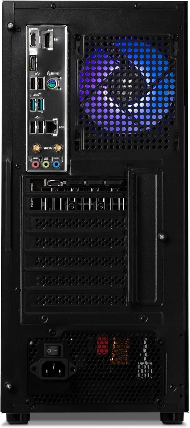 YEYIAN Tanto Gaming PC - Intel i5 13400F 2.50 GHz, RTX 4060 8GB Desktop Computer, 1TB NVMe SSD, 16GB DDR5 RAM, 650W PSU, Intel B760, Win 11 Home Prebuilt Tower PC, WiFi Ready