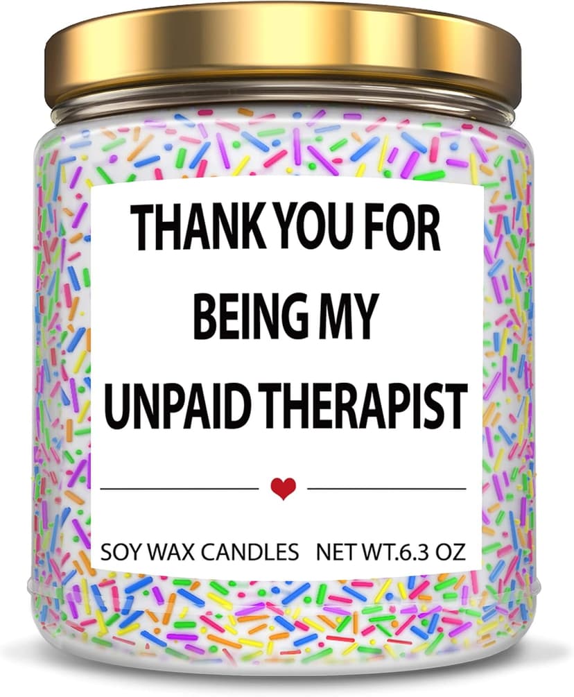 Friends Gifts Birthday Lavender Candles for Friends - Thank You Gifts for Women, Teacher, Nurses, Besties, Moms, Sisters