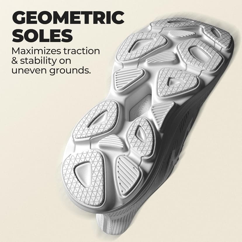 ALLSWIFIT Women's Slip On Walking Shoes Hands-Free Cushion Running Tennis SwiftPlush Non-Slip Comfortable Workout Gym Athletic Fashion Sneakers