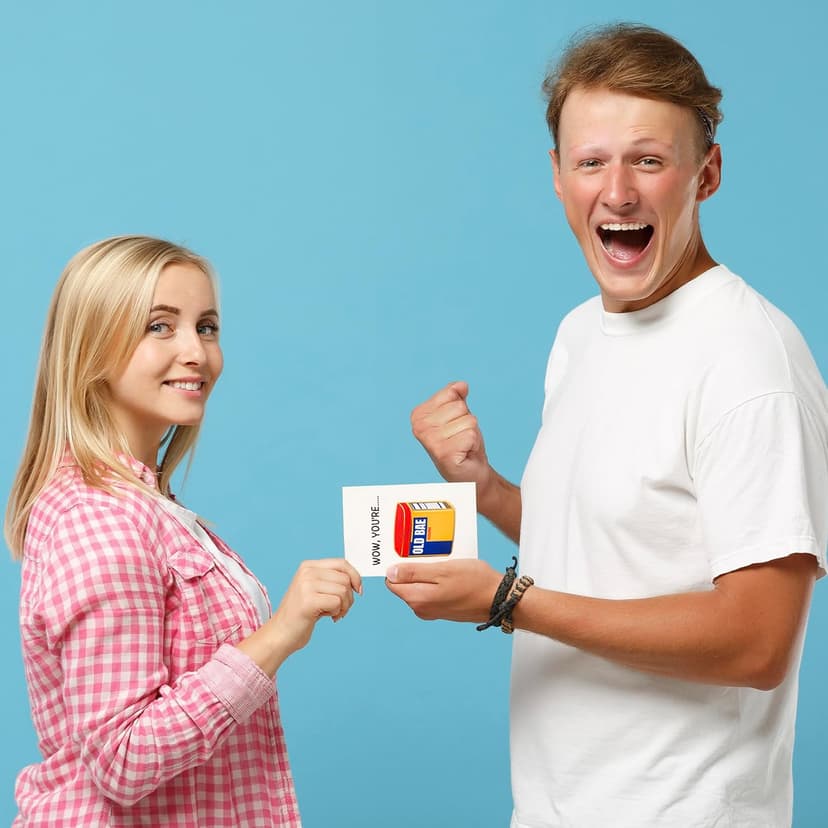 Funny Birthday Card for Men or Women - for Boyfriend, Girlfriend, bf, gf, Husband, Wife, Sister, Brother, etc | for him or her - Gag joke gift | 21st 25th 30th 40th 50th 60th 65th 70th