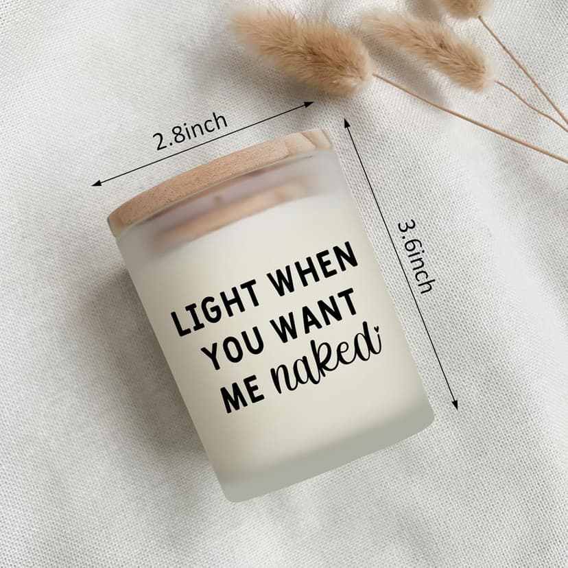 Gifts for Him Boyfriend Husband Men Couples Gift Ideas, Romantic Valentines Day Gift for Him, Naughty Boyfriend Birthday Gifts, Funny Anniversary Presents for Men Husband Couple, Christmas, Candles