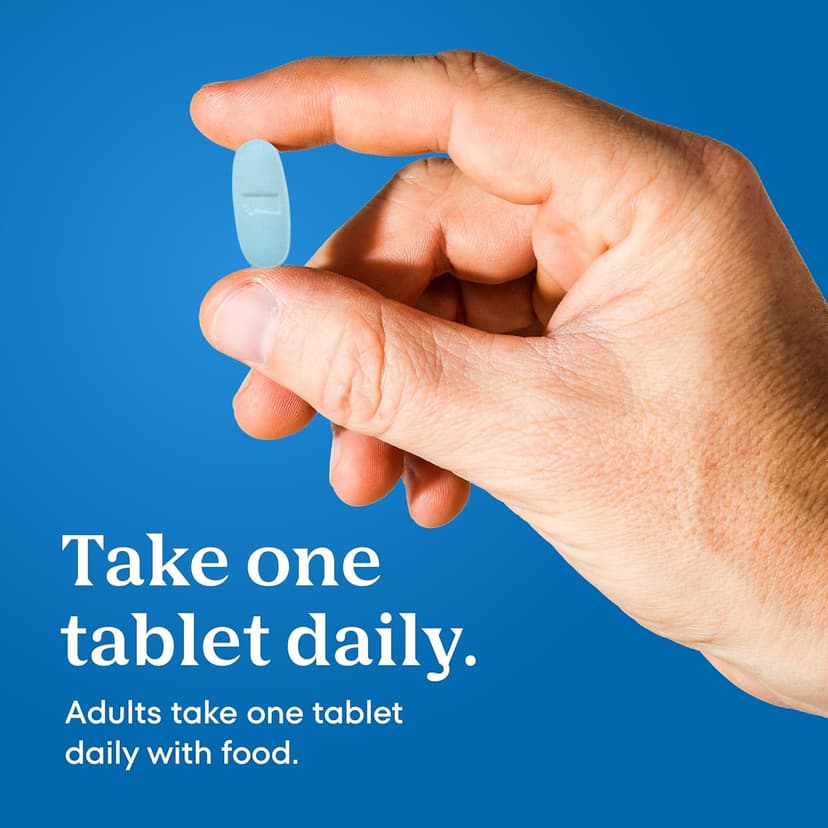ONE A DAY One A Day Men’s 50+ Healthy Advantage Multivitamin, Multivitamin for Men with Vitamins A, C, E, B6, B12, Calcium and Vitamin D, Tablet, 200 Count (Pack of 1)