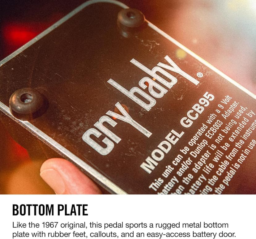 Dunlop Original Cry Baby Standard Wah (GCB95)