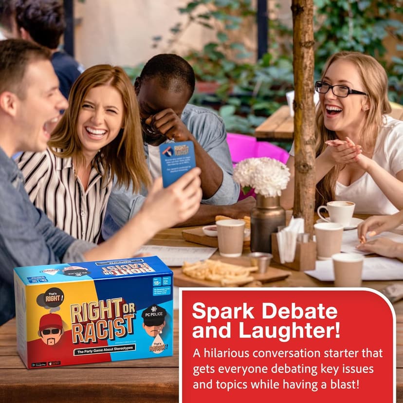 Card Game, Gag Gift with Hundreds of Trivia and Debate Cards, Funny Gag Gifts for Secret Santa or White Elephant, Games for Men and Women, 3 to 10+ Players