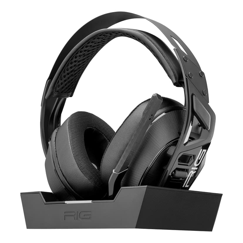 RIG 900 MAX HX Universal Dual Wireless Gaming Headset 2.4GHz/Bluetooth for Xbox, PlayStation, Nintendo Switch, PC, Android, iPhone - Charging Base - 60 Hours Battery - Dolby Atmos 3D Audio