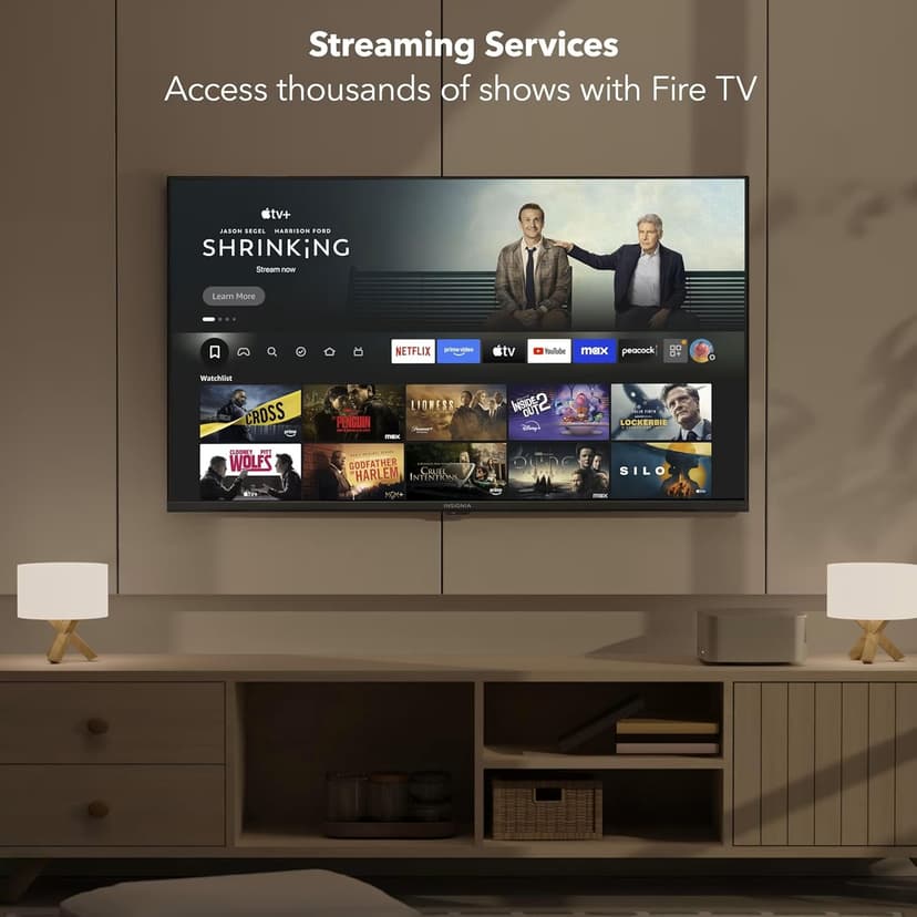 INSIGNIA 50-inch Class F50 Series LED 4K UHD Smart Fire TV with Alexa Voice Remote (NS-50F502NA26)