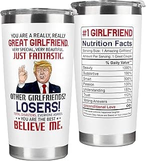 Gifts for Girlfriend - Anniversary, Birthday, Christmas Girlfriend Gifts for Women - Romantic Love Couple Gift for Her from Boyfriend - Gift Ideas for Couples - 20 Oz Stainless Steel Tumbler