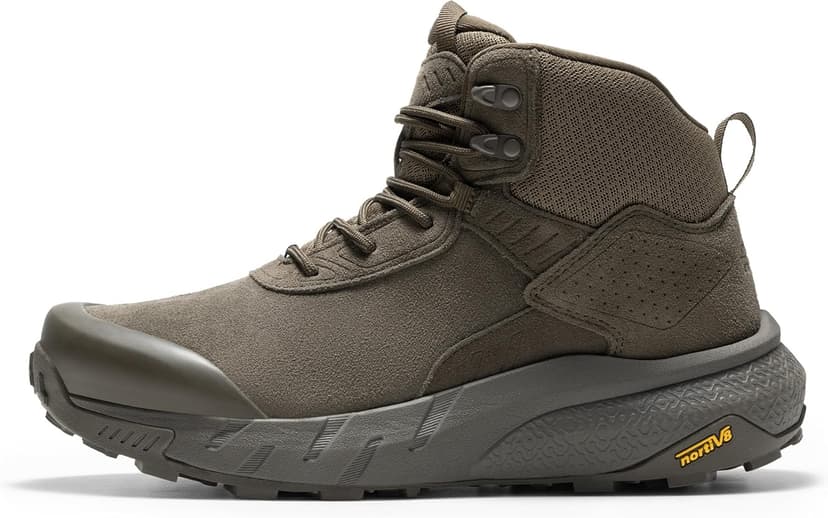 NORTIV 8 Men's Waterproof Military Tactical Work Boots Leather Motorcycle Combat Lightweight Non-Slip Hiking Boots for Men Defender