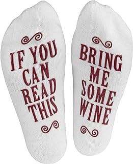 Haute Soiree Women's Novelty Socks - “If You Can Read This, Bring Me Some” - One Size Fits All