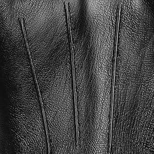 Alepo Genuine Sheepskin Leather Gloves for Men, Winter Warm Touchscreen Texting Cashmere Lined Driving Motorcycle Gloves