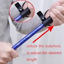 A ALAFEN Aluminum Collapsible Ultralight Travel Trekking Hiking Pole for Men and Women (Fits 5'3" - 6'2")
