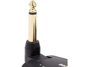 Amazon Basics Digital Wireless Guitar System Transmitter/Receiver with Rechargeable Batteries, Black