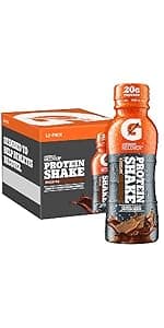 Gatorade Whey Protein Recover Bars, Chocolate Chip, 2.8 ounce(Pack of 12)
