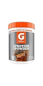 Gatorade Whey Protein Recover Bars, Chocolate Chip, 2.8 ounce(Pack of 12)