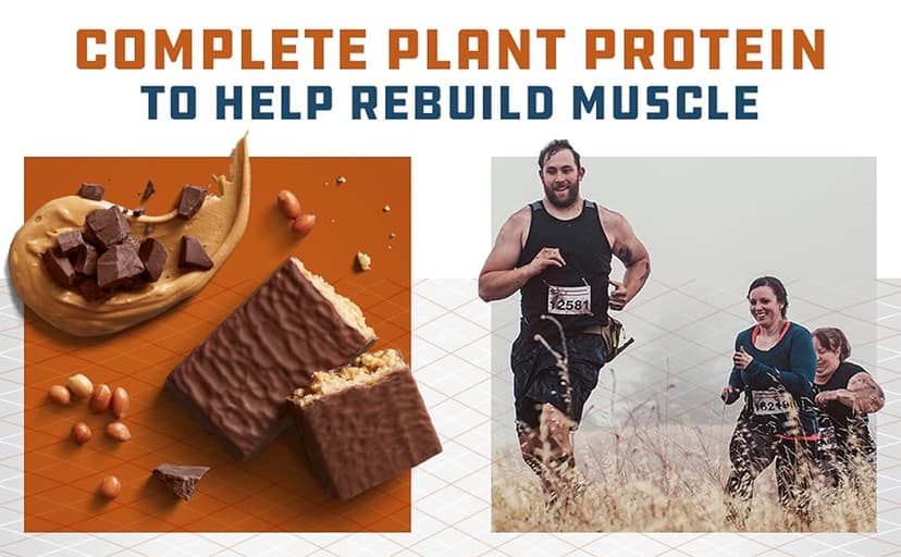 CLIF BUILDERS Protein Bars - Chocolate Peanut Butter Flavor - 20g Plant Based Protein - Gluten Free - Non-GMO - Low Glycemic - No Artificial Sweeteners - Value Pack, 2.4 oz. (12 Count)