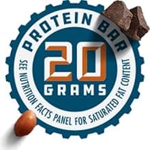 CLIF BUILDERS Protein Bars - Chocolate Peanut Butter Flavor - 20g Plant Based Protein - Gluten Free - Non-GMO - Low Glycemic - No Artificial Sweeteners - Value Pack, 2.4 oz. (12 Count)